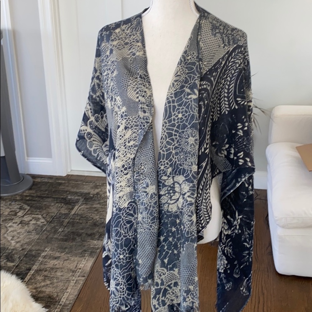 Shawl Navy